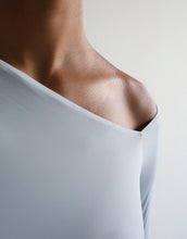 Load image into Gallery viewer, Long Sleeve Bodysuit Top - Light Blue