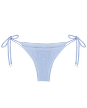Load image into Gallery viewer, Triangle Bikini Bottom - Light Blue Crochet