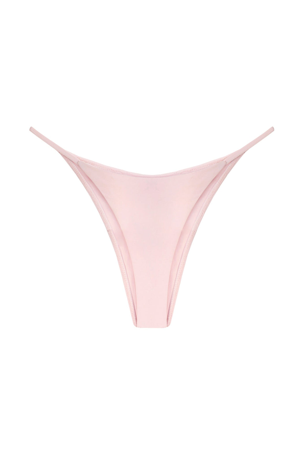 Triangle With Fixed Strap Bikini Bottom - Pink