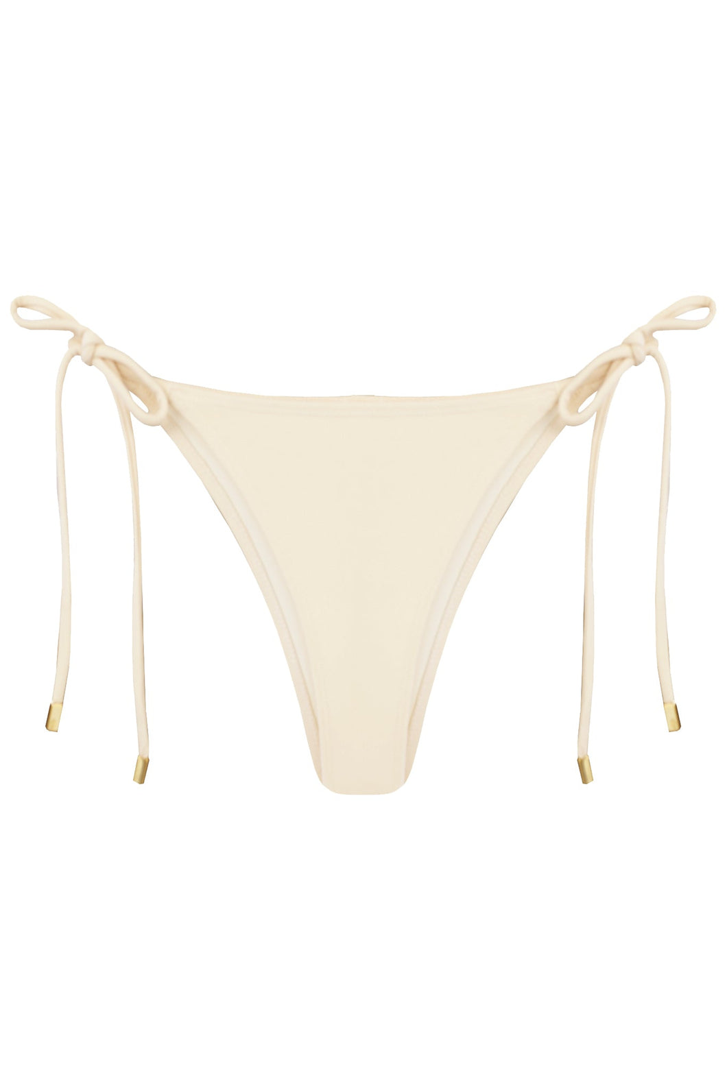 Triangle Bikini Bottom - Creamy Tulle