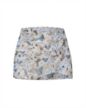 Load image into Gallery viewer, Ruched Mini Pareo Bottom - White Floral