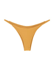 Load image into Gallery viewer, Triangle With Fixed Strap Bikini Bottom - Mango Crepe