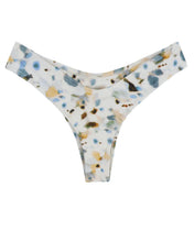 Load image into Gallery viewer, Hang Glider Bikini Bottom - White Floral Crepe