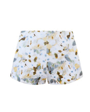 Load image into Gallery viewer, Mini Shorts Bottom - White Floral Crepe