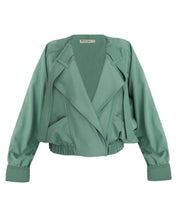 Load image into Gallery viewer, Jacket Top - Leaf Green