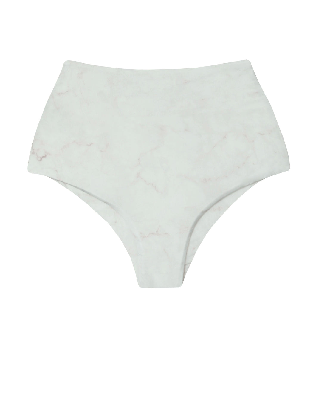 Hot Pants Bikini Bottom - Off-Texture Print