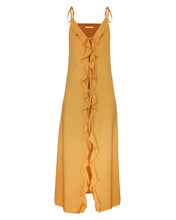 Load image into Gallery viewer, Ruffle Trim Cover Up - Mango