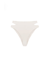 Load image into Gallery viewer, Slit Hang Glinder Bikini Bottom - Off-White