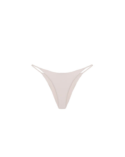 Triangle With Fixed Strap Bikini Bottom - Off-White