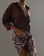 Load image into Gallery viewer, Pareo Bottom - Brown Floral