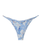 Load image into Gallery viewer, Triangle With Fixed Strap Bikini Bottom - Blue Floral