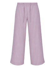Load image into Gallery viewer, Low Waist Straight Pants Bottom - Brown Stripes