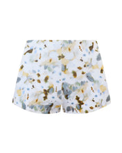Load image into Gallery viewer, Mini Shorts Bottom - White Floral Crepe