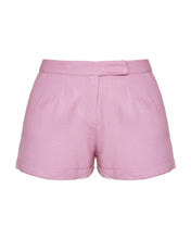 Load image into Gallery viewer, Straight Mini Shorts Bottom - Textured Dusty Rose