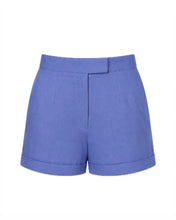 Load image into Gallery viewer, Straight Mini Shorts Bottom -  Porcelain Blue