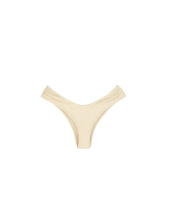 Hang Glider frown Bikini Bottom - Vanilla