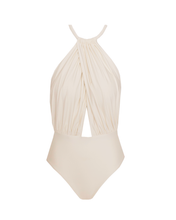 Load image into Gallery viewer, Pillow Neck swimsuits - Off-White