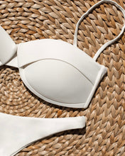 Load image into Gallery viewer, Half Cup Bikini Top - Off-White