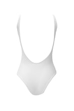 Load image into Gallery viewer, Round Neck Swimsuit - White