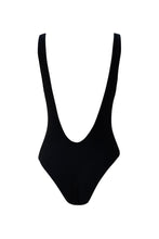 Load image into Gallery viewer, Round Neck Swimsuit - Black