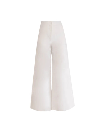 Icon Tailoring Pantaloon Bottom - Off-White Linen