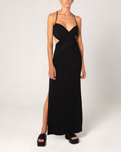 Load image into Gallery viewer, Crossed Dress - Black