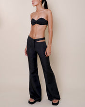 Load image into Gallery viewer, Vertex Bikini Top - Ribbed Black