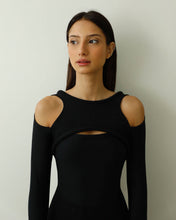 Load image into Gallery viewer, Body Fenda Frontal Viés - Black