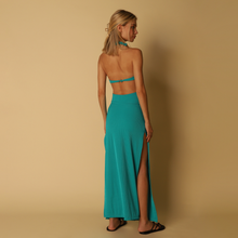 Load image into Gallery viewer, Crossed Dress - Turquoise