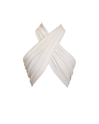 Tie Band Bikini Top - Off-White