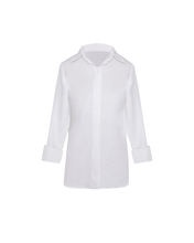 Load image into Gallery viewer, Tailoring Shirt Top - Off-White Linen