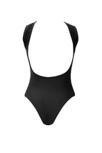 Load image into Gallery viewer, Inverted Neckline Swimsuit - Black