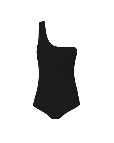 One-sided band swimsuit - Black