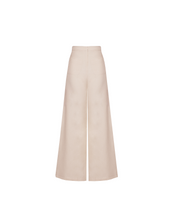 Load image into Gallery viewer, Retro Pocket Straight Tailoring Pants Bottom - Vanilla Linen